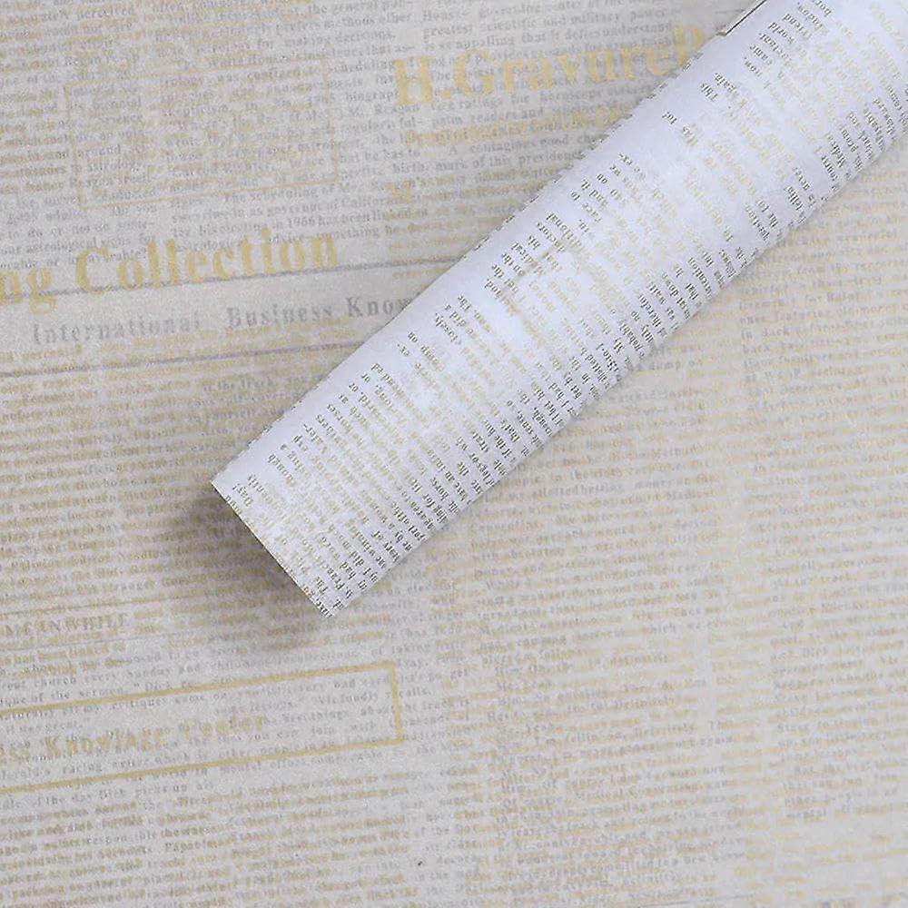 50X70 cm bukett, omslagspapper, retro, engelska, papper, kraftpapper, DIY, handgjort, present, förpackningsmaterial, 20 ark A2
