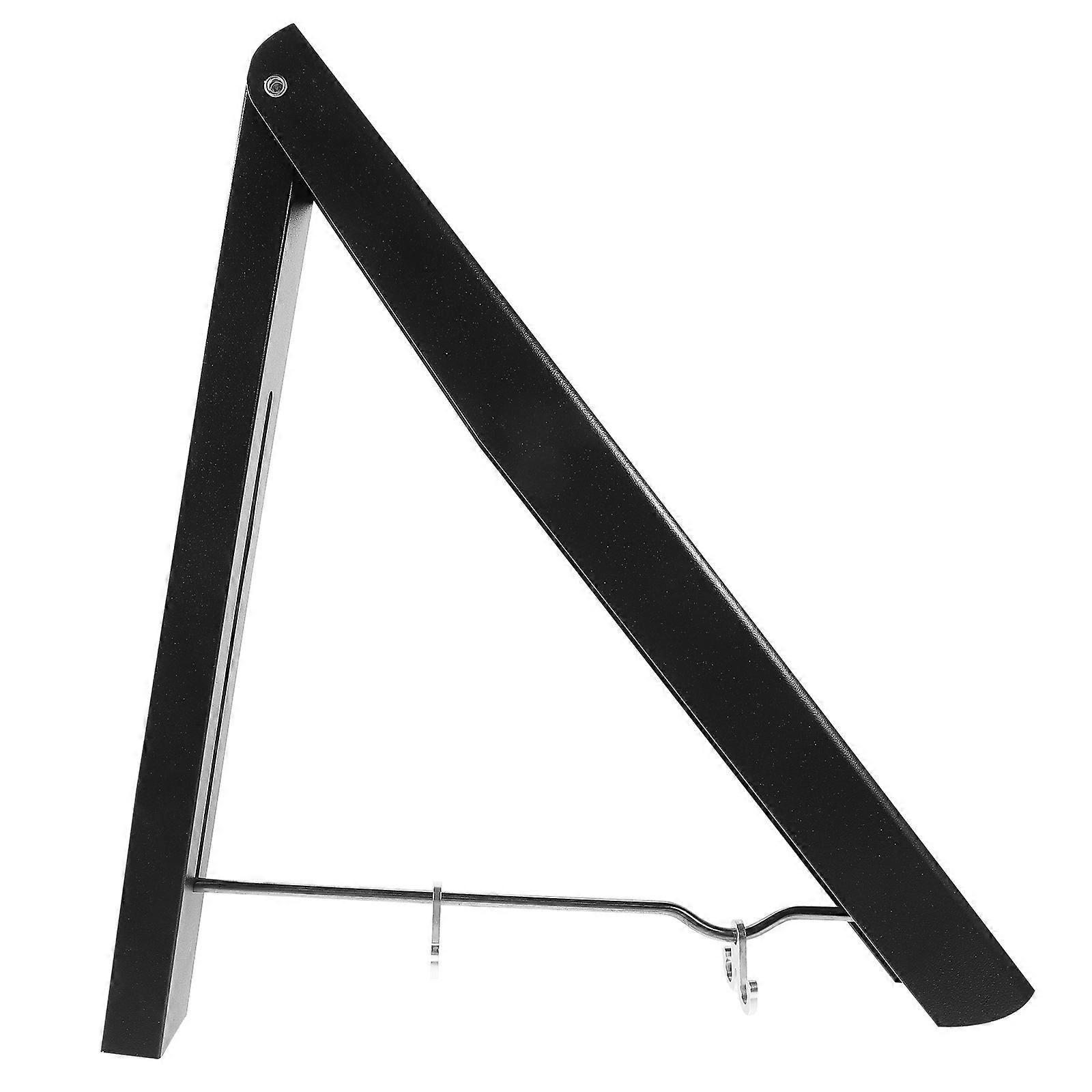 Metal Clothes Hanger Wall Mounted Drying Rack Retractable Wear-Resistant 1Set