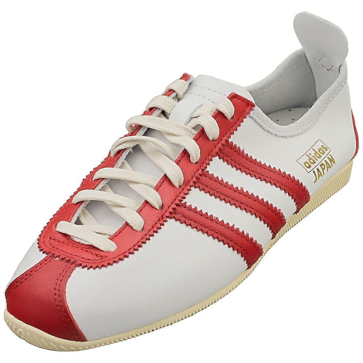 adidas Japan Unisex Casual Trainers in White Red