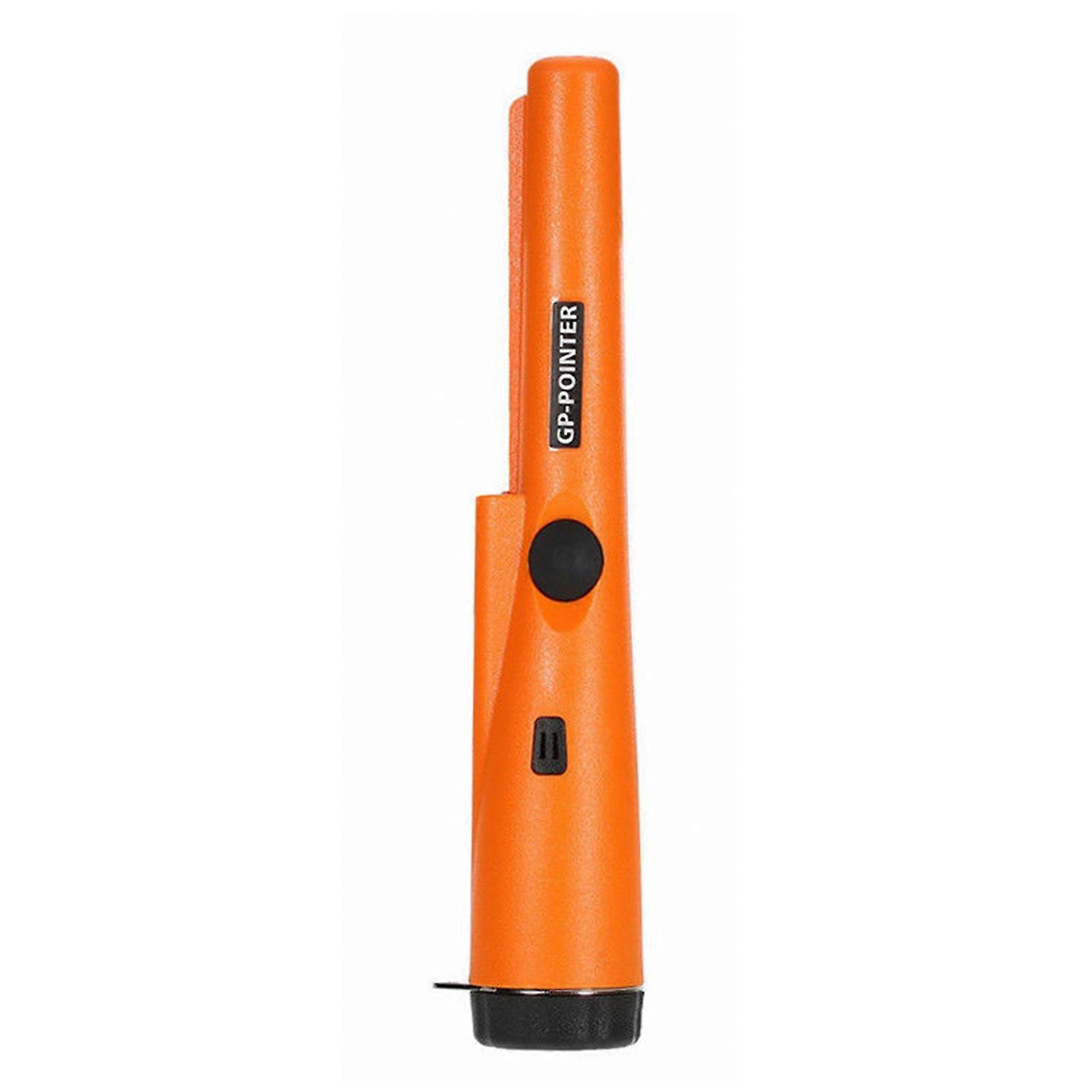 Handheld Pinpointer Metal Detector Pinpointer Handheld Pin Pointer Magic Wand Search Treasure Location Finder for Home Office Factory (Orange)