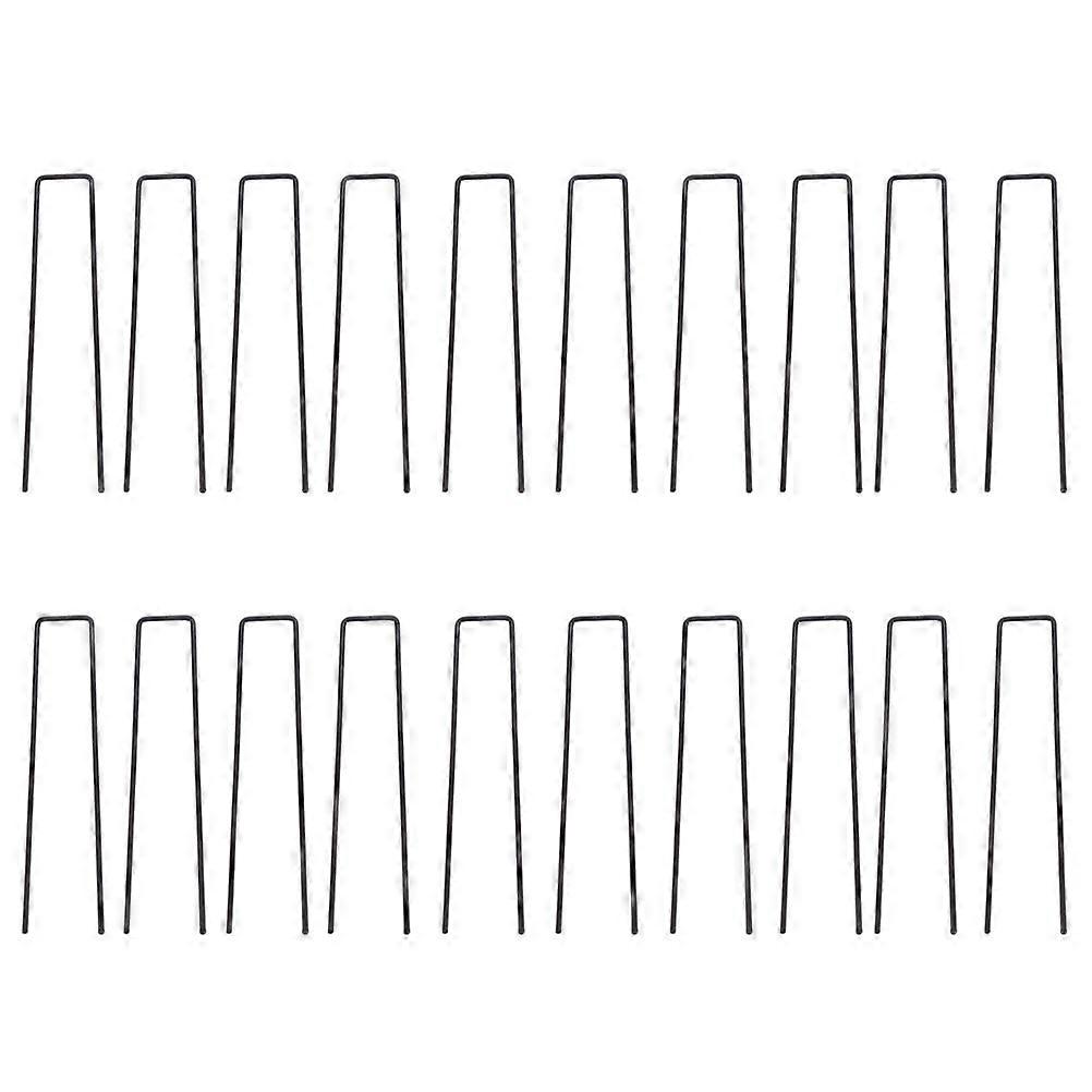 Outdoor U-Shaped Stakes U-Shaped Fastening Stake Securing Canopies 50Pcs