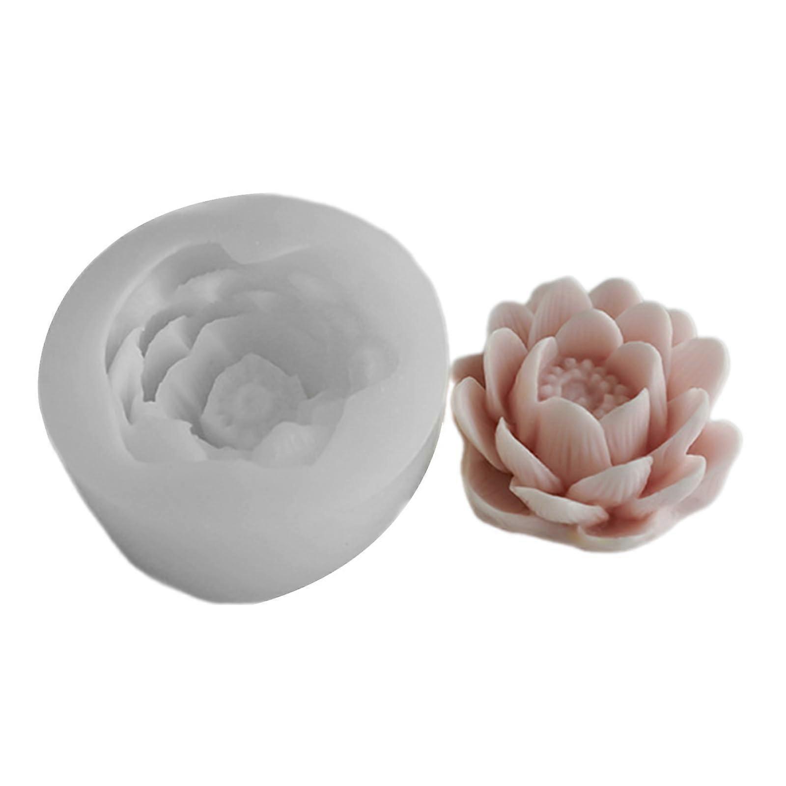 Silikonform Silicone Mold For Therapy Forms Lotus Flower Shape Reusable Various Sizes