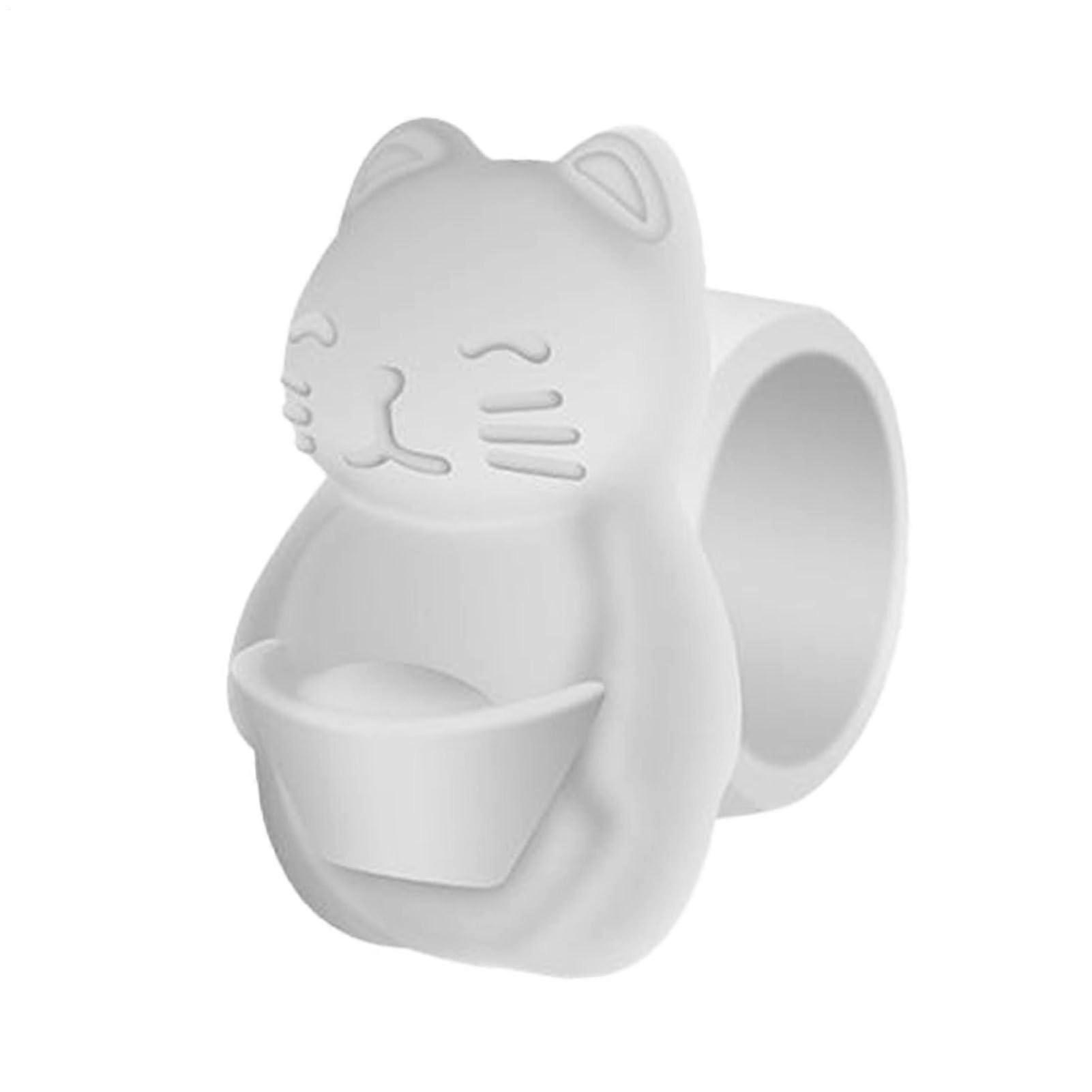 Lucky Cat Elephant Cushion Quiet Silencer, Protective Transparent Cover