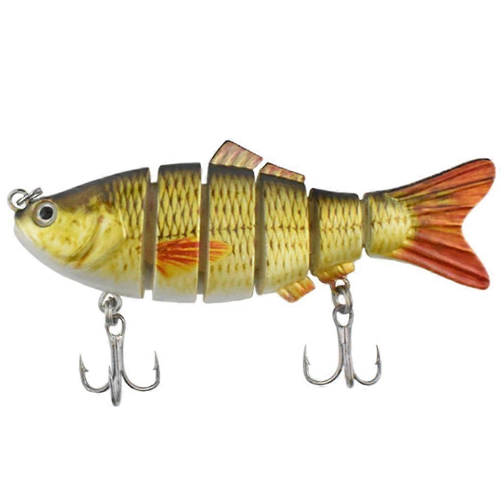 Slow Sinking Simulated Swimming Lures MultiJointed Artificial Hard Baits