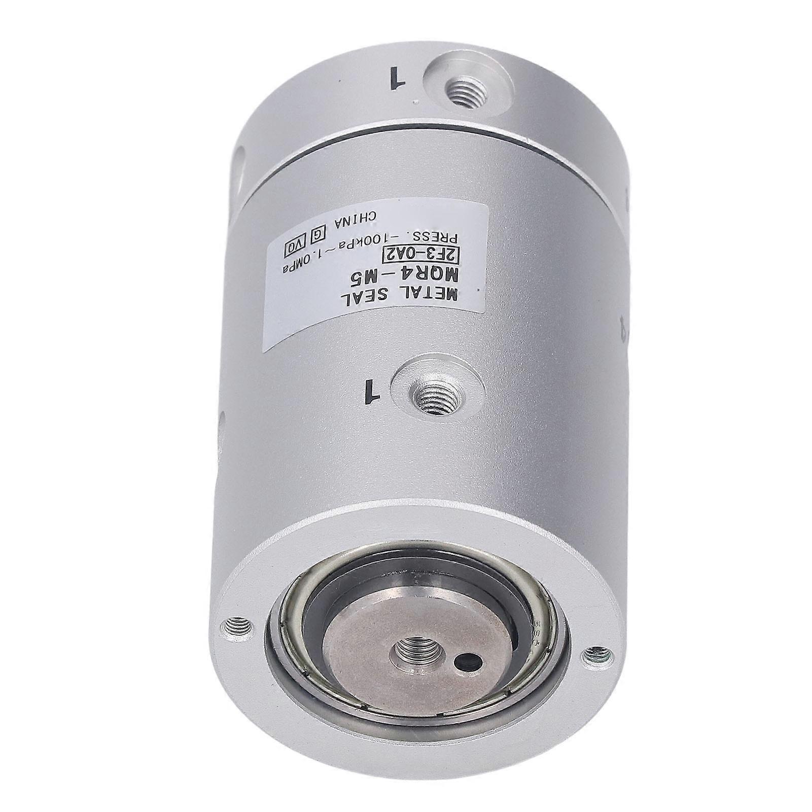 Pneumatic Rotating Connector Aluminum Alloy Multi Channel High Speed 360° Rotating Connector MQR4 M5 