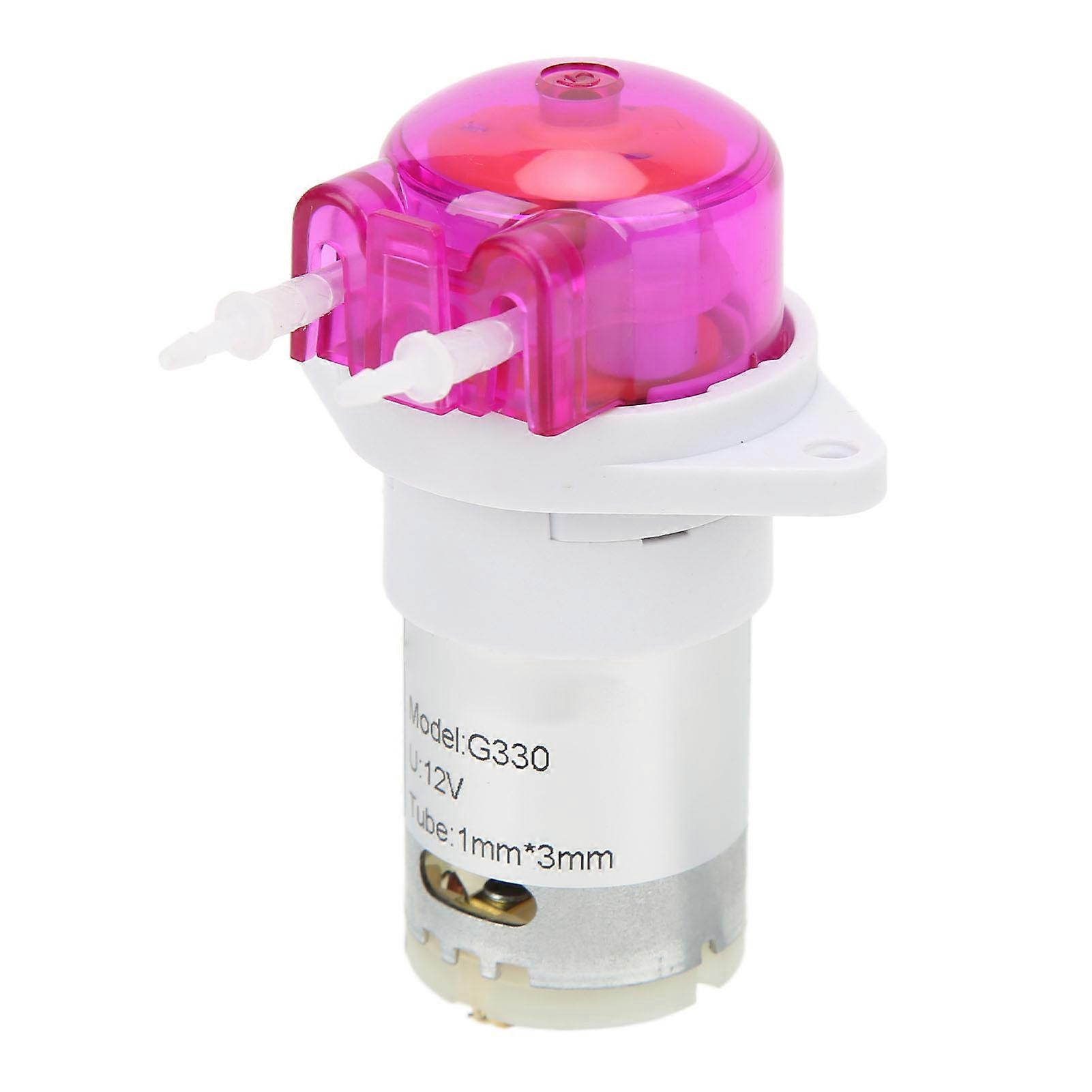 Peristaltic Liquid Pump Strong Suction Small Dosing Pump for Lab Analytic Pharmaceutical DC 12V