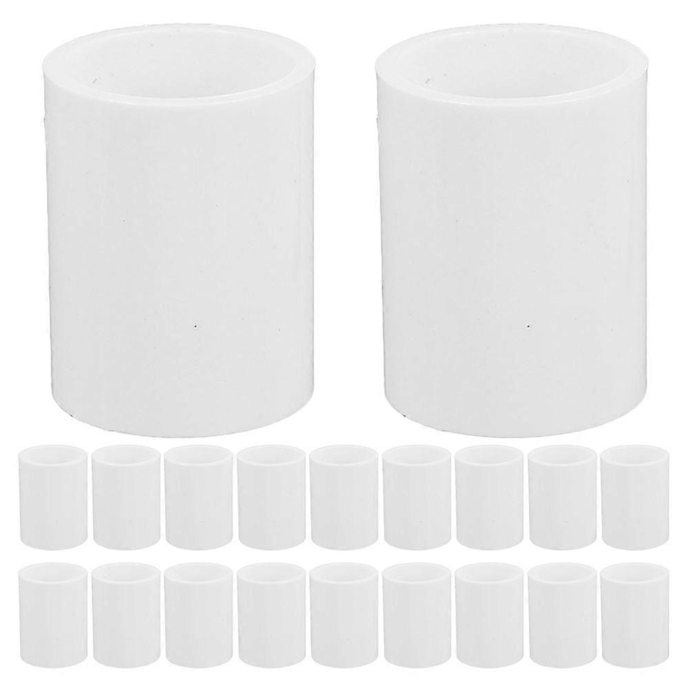 Quick Connect Hose Fittings Straight Coupling Adapter Home 1.77X1.45X1.45in 20Pcs
