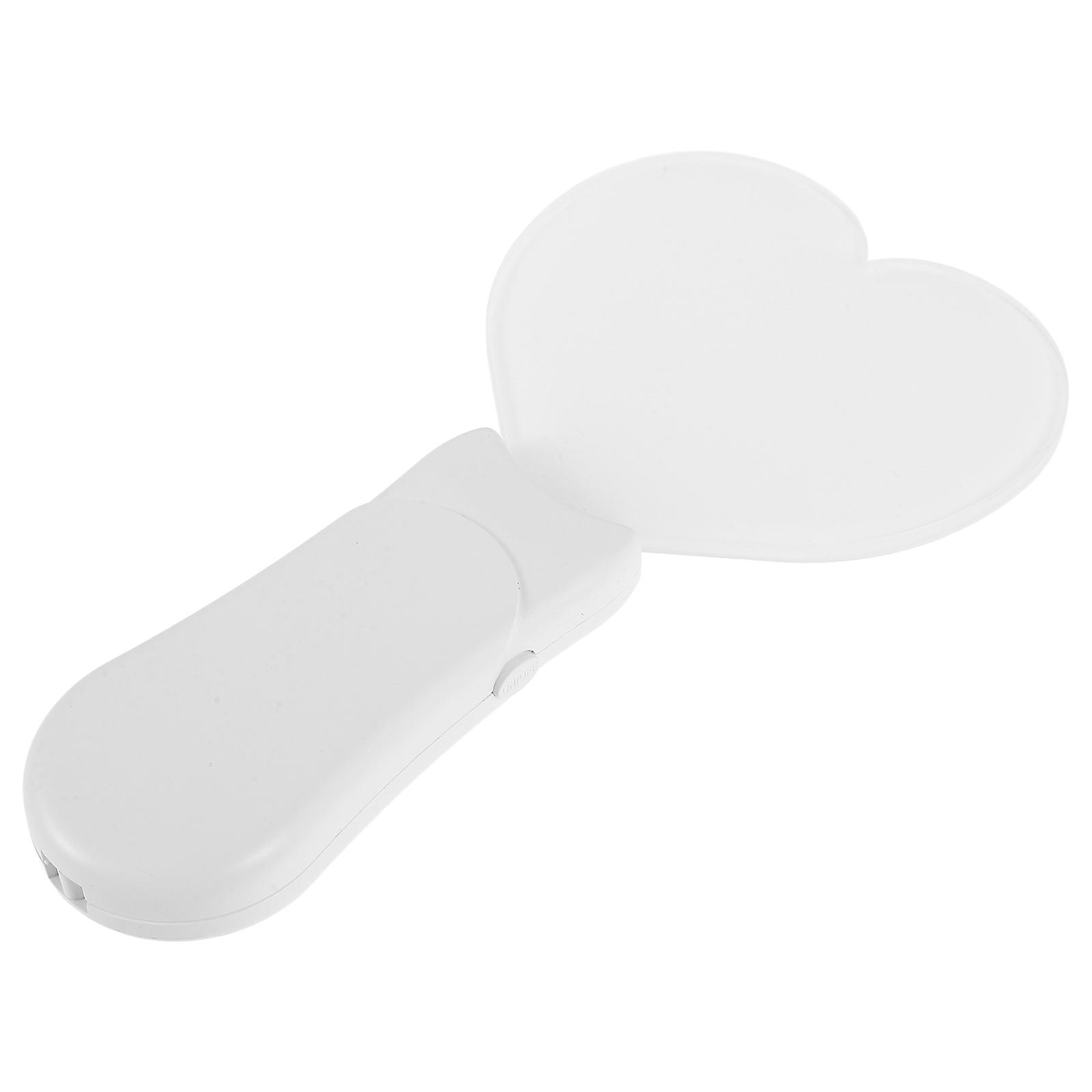 Heat Transfer Printing Sublimation Cheering Wand Heart Shaped Acrylic Panel Sign Blank Waving Stick For Concert Sports Event Party 1Pack