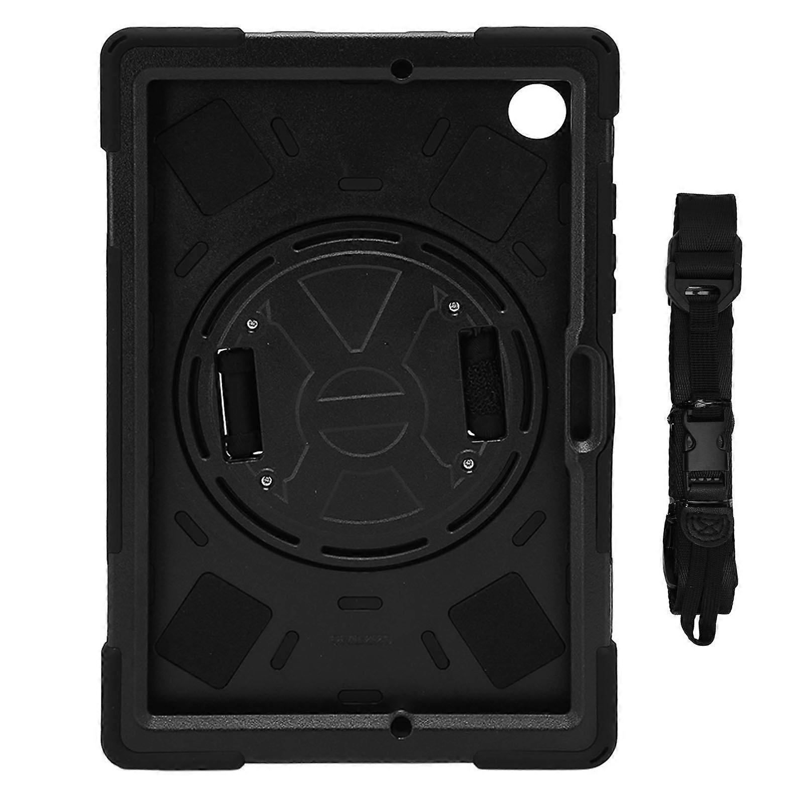 Rugged Case Shockproof Tablet Cover with Hand Stand Shoulder Strap for Galaxy A8 2022 X200 X205 10.5in
