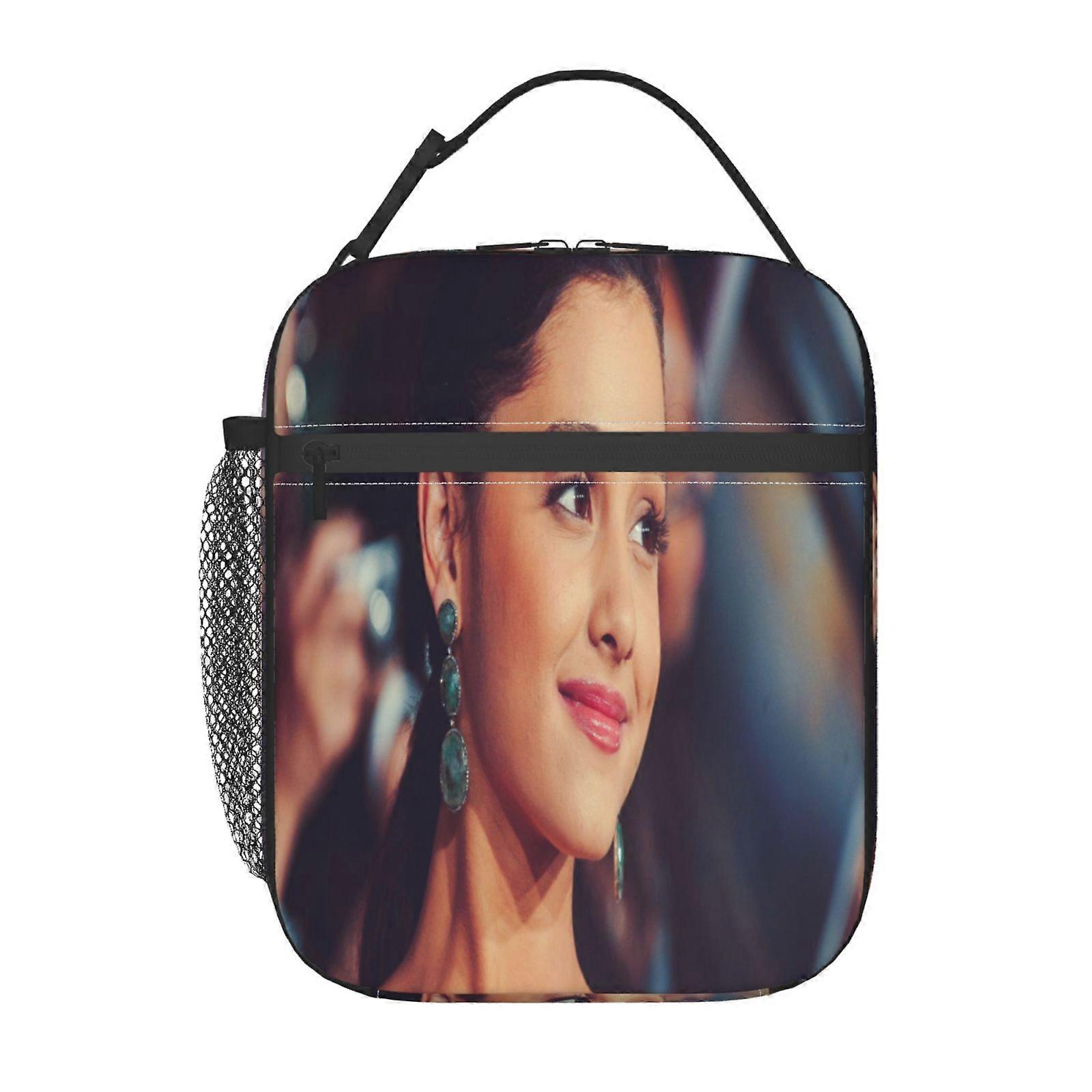 k1593 ariana grande Lunch Bag with Removable Divider Panels, Customizable Interior Space for Different Meal Types h1593