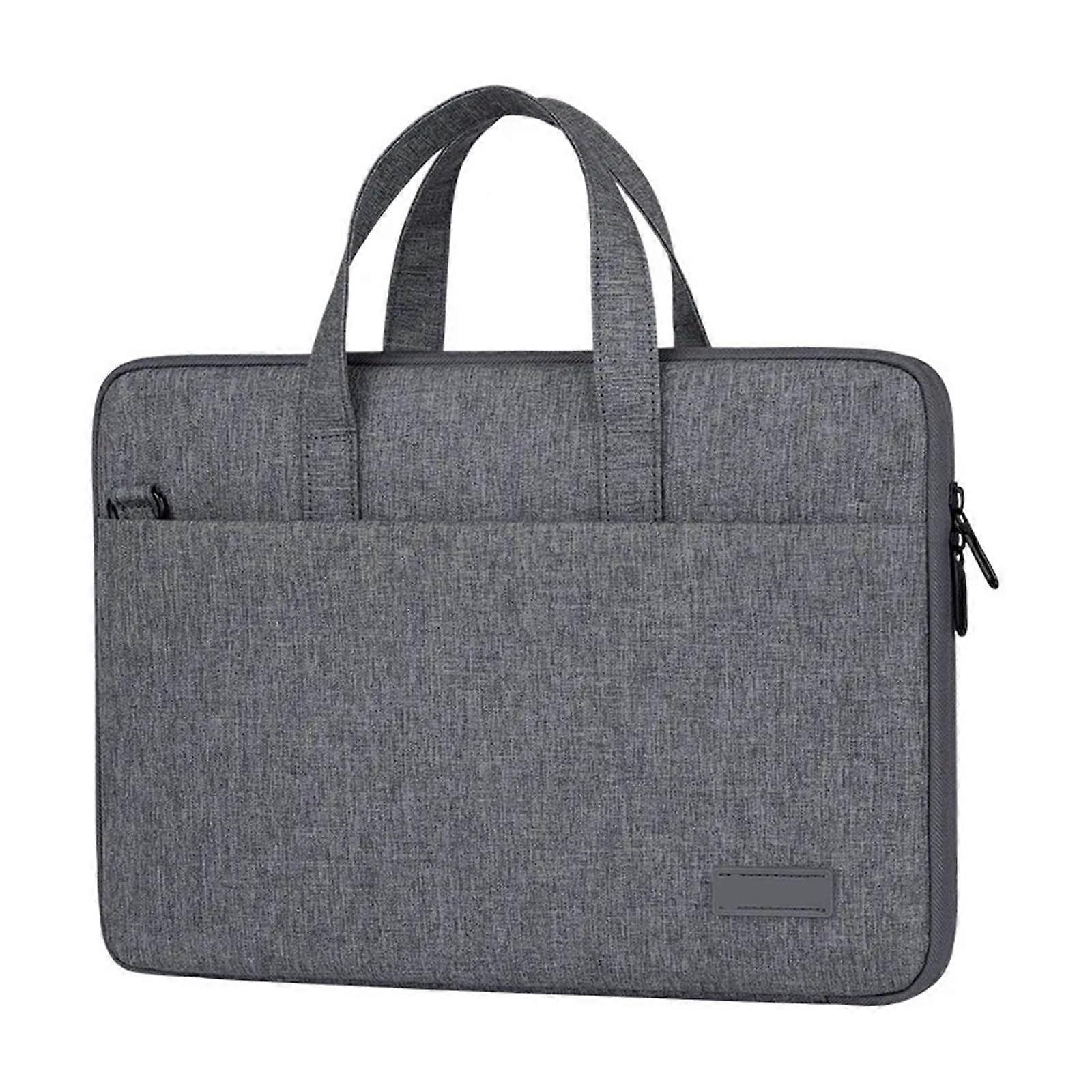 Laptop Bag Business Computer Bag Handbag Laptop Briefcase Suitablecase Bag Notebook (Dark Grey, 13') 13' Dark Grey