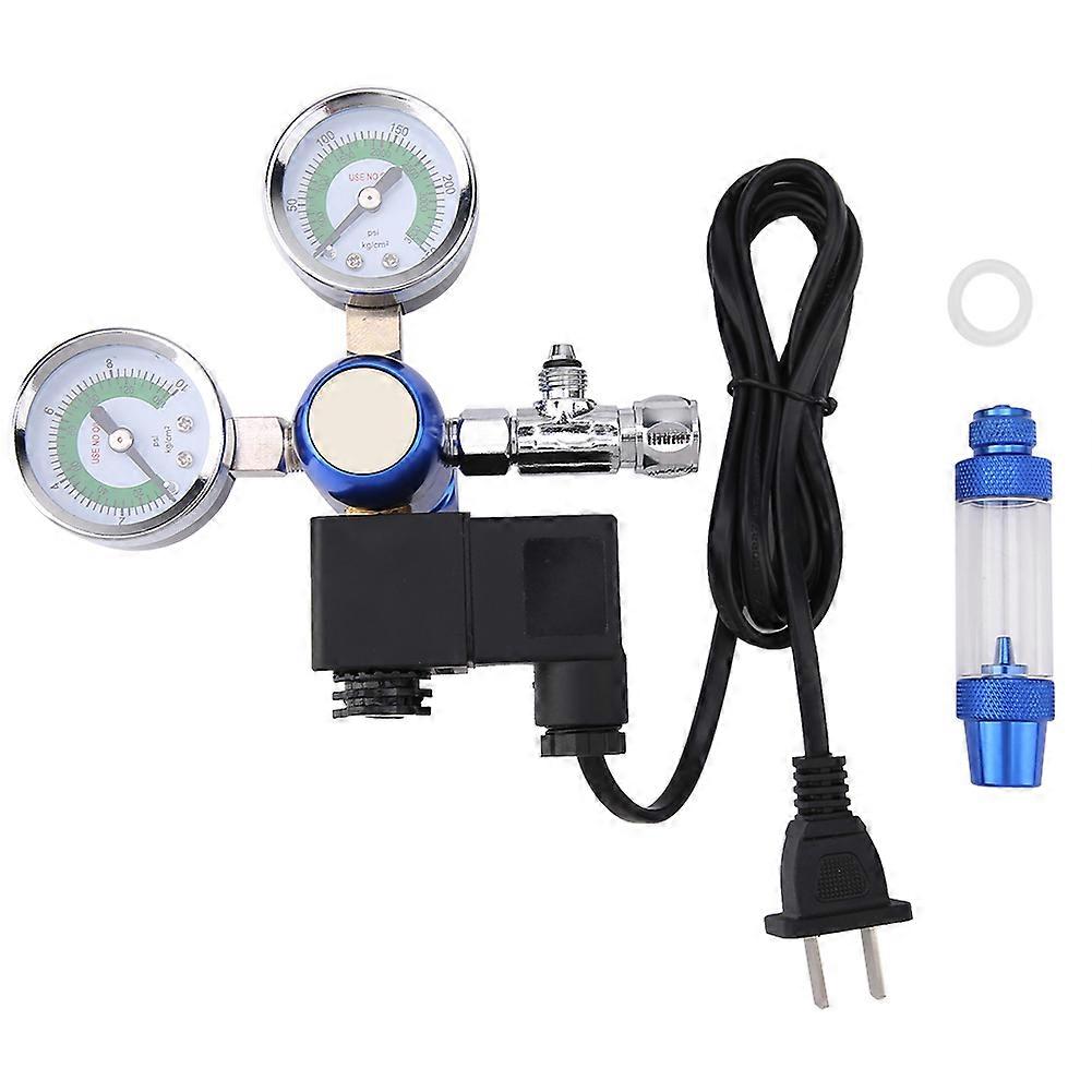 G5/8 Aquarium CO2 Regulator Check Valve Bubble Counter with Sole