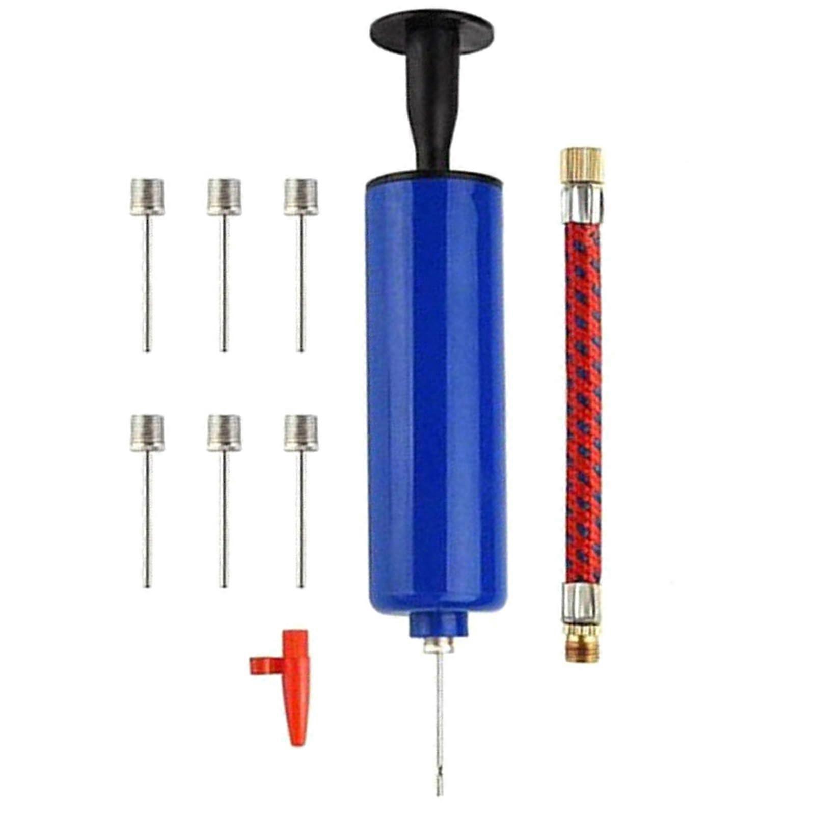 Kit de pompe à ballon de sport léger Pompe à main de gonflage portable pour le basket-ball Football Ballon de volley-ball Pompe à ballon portable durable