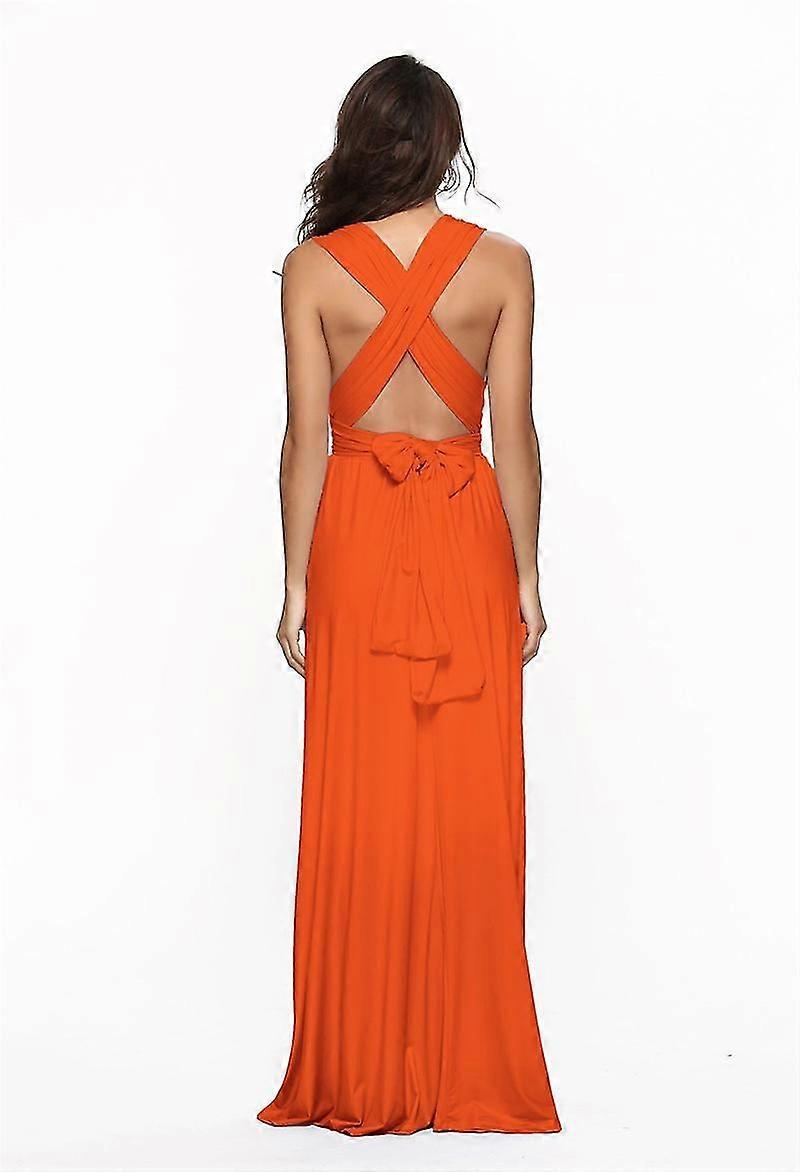 Femmes's Evening Multi Way Wrap Bridesmaid Formelle Long Maxi Robe