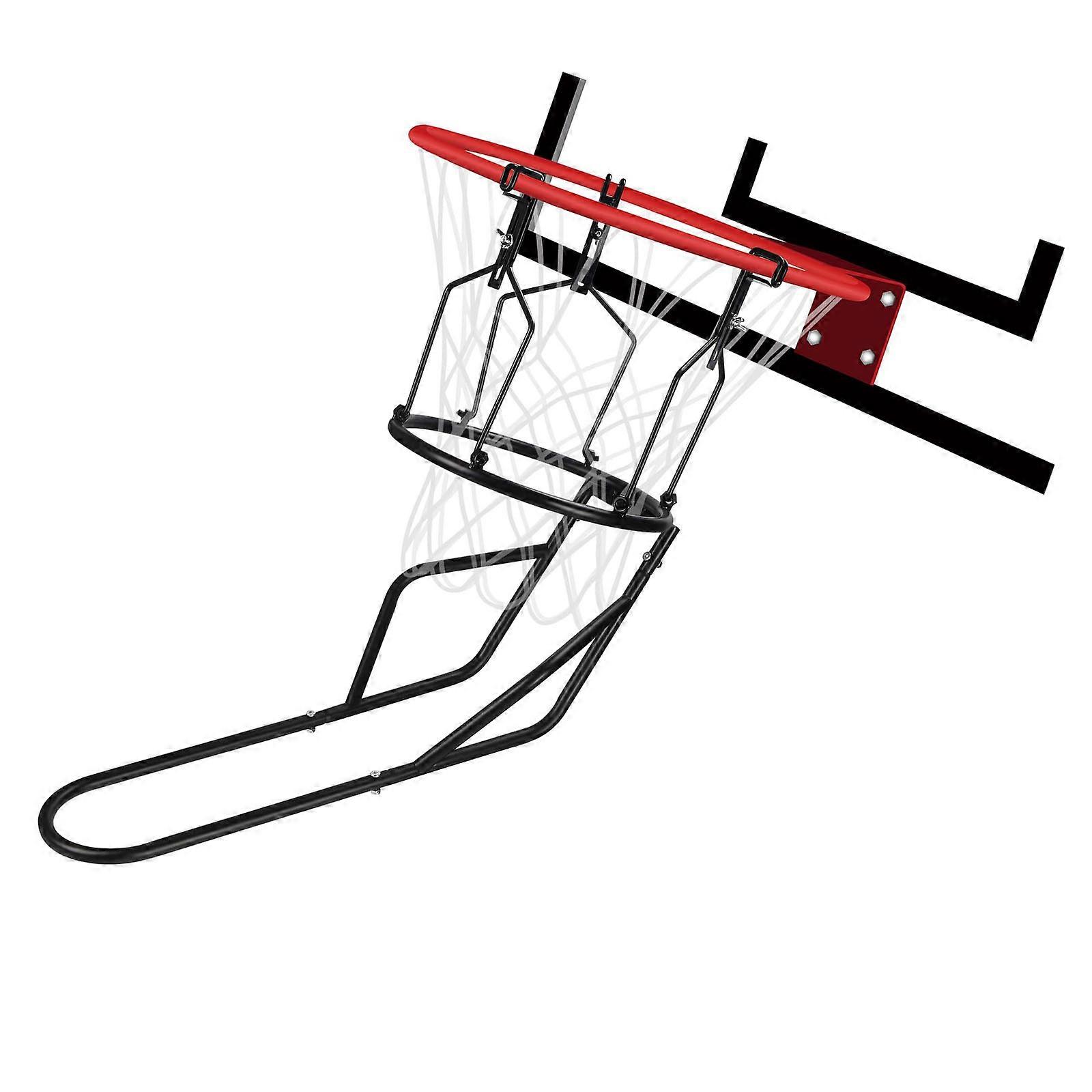 Portable Folding Basketball Training Tool Basketball Rebounder With 3 Stable Large Hook Basketball Accessories Multicolor