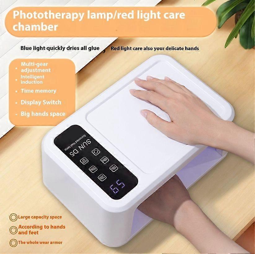 Nail Dryer SUN D5 Large Space 288W UV LED Nail Lamp 108 Leds Nail