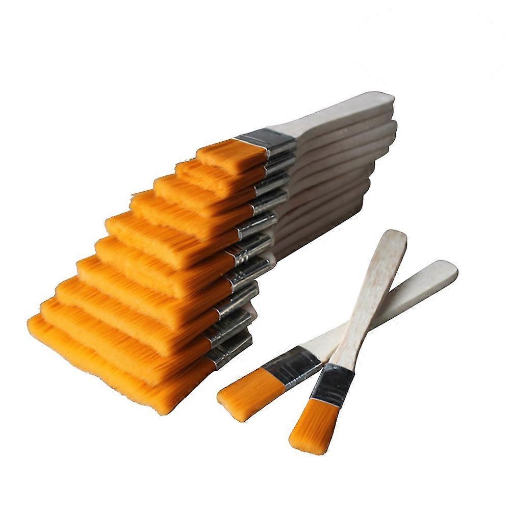 Artist Paint Brush Set for Oil and Watercolor Painting Made of Durable Wood Multi Color 12pcs Various Sizes