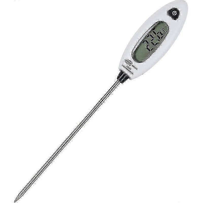 Ing Temperature Probe Digital Kit Read 5 Seconds Lcd Lar Screen Meat, Barbecue, Pastry, Bath Ther