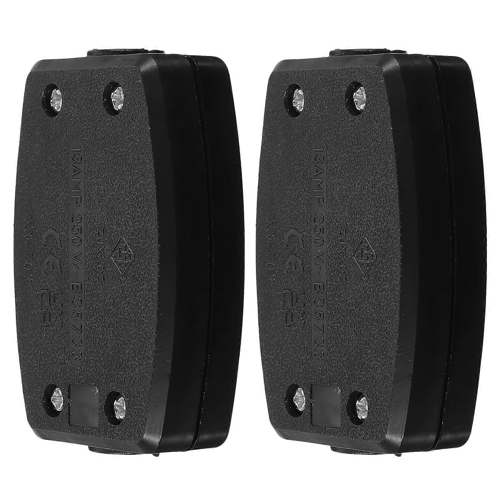 FRCOLOR 2pcs Outdoor Electrical Junction Box Waterproof Connection Box Weatherproof