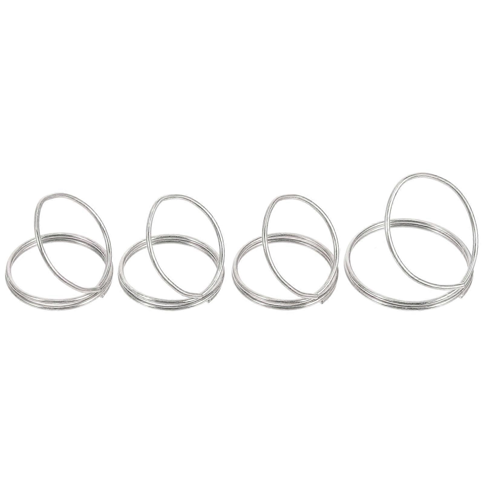 Guitar Finger Picks Set with Durable Metal for Fingerstyle Playing Silver Color