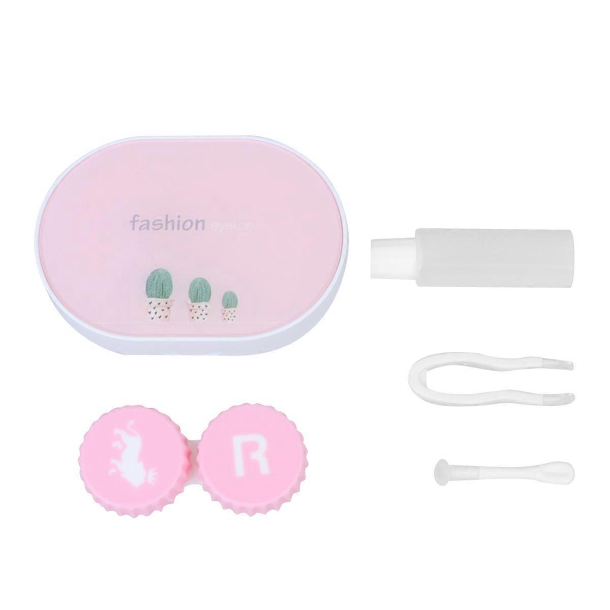 Lens Storage Pouch 4Pcs Creative Lens Boxes Assorted Color For Outdoor Activity Compact Design