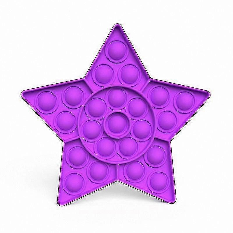 Star-Shaped Sensory Fidget Tool for Adult Relaxation