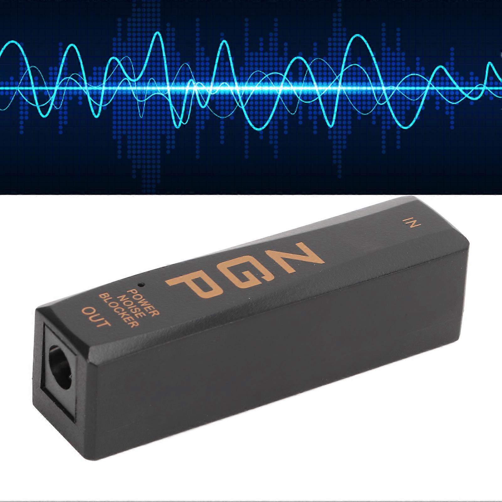 Power Noise Blocker Konverter DC 9V 800mA USB zu DC Kabel Schwarz