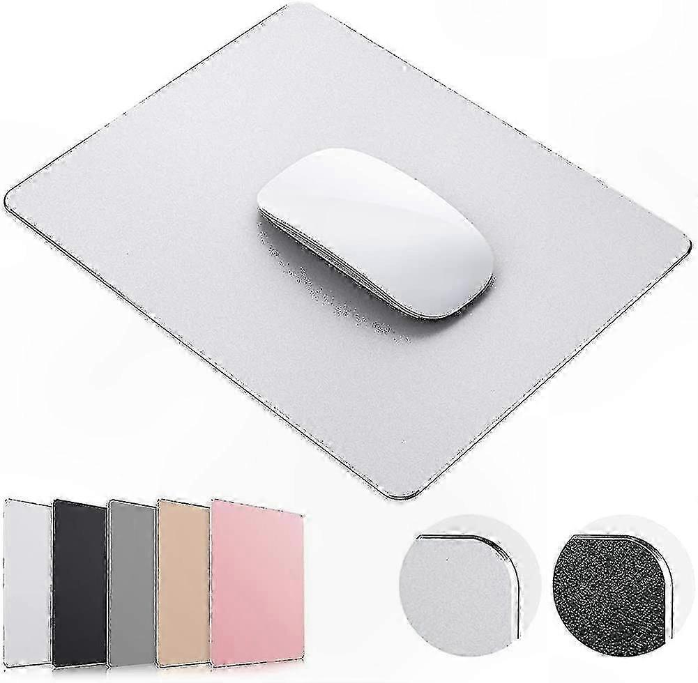Small Hard Mouse Pad with Aluminum Surface for Smooth Tracking