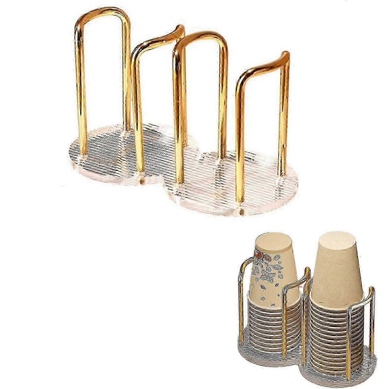 Acrylic Cup Storage Holder for Home Office Organization, Ideal for Various Brands and Perfect for Efficient Space Management