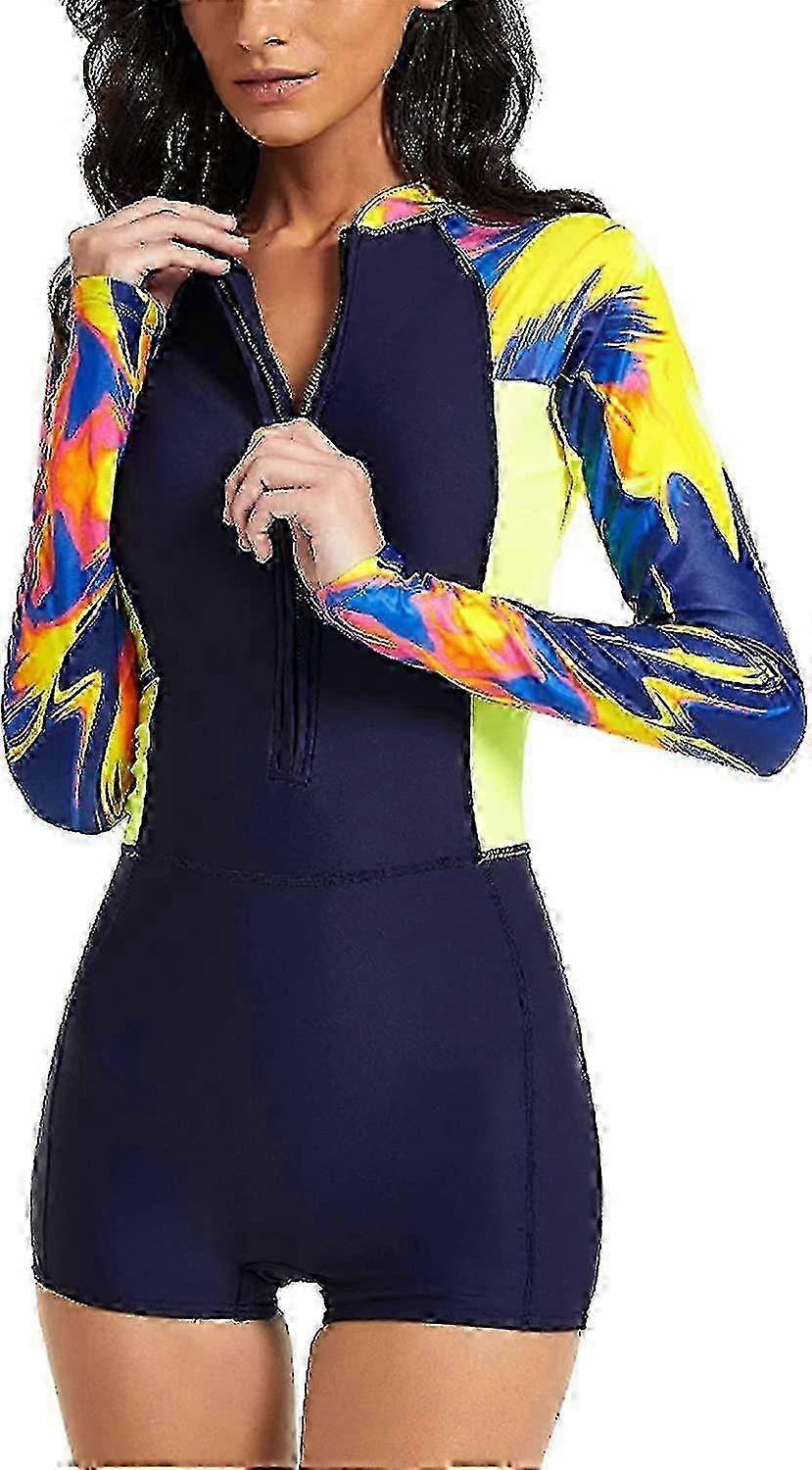 Surfing baddräkt för kvinnor - Långärmad rash guard för Xinmu