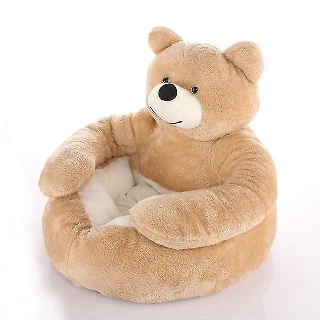 Soft Pet Bed Plush Large Size Winter Warm Cat Dog Cushion Sofa Mat for Comfort and Support in Bear Hug Design