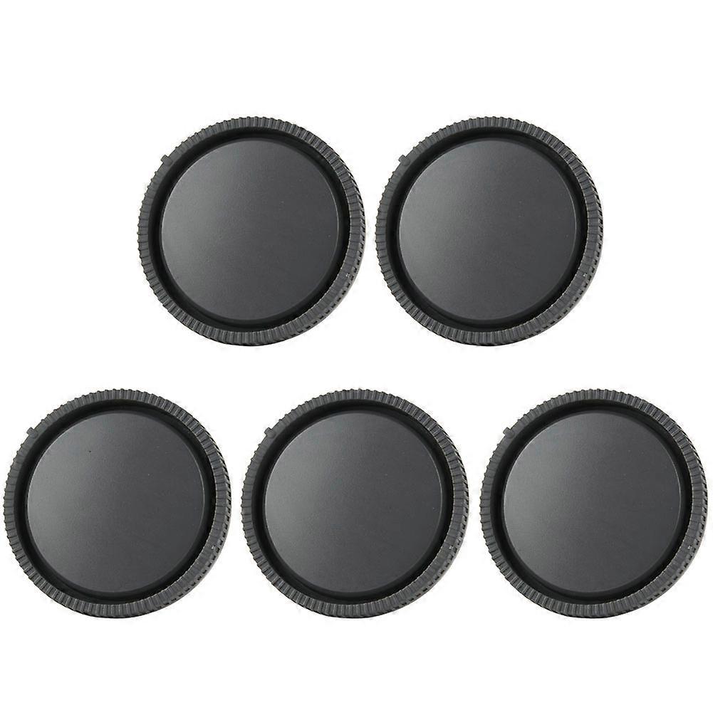 5Pcs Durable Plastic Rear Lens Cap Protective Cover Fits for Sony E Mount Mirrorless Camera