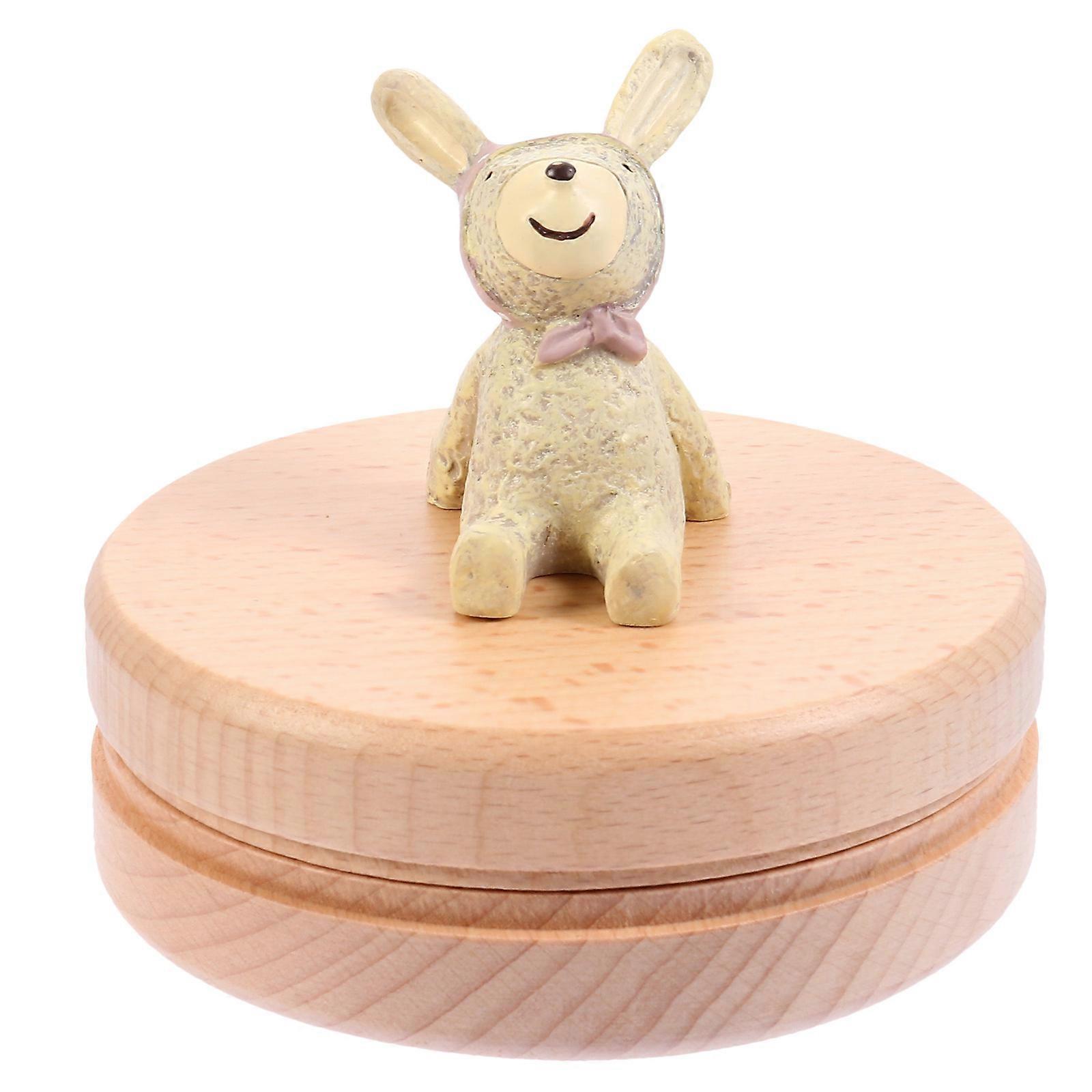 Baby Teeth Keepsake Box for Storage Made of Synthetic Material Beige Color Safe and Durable 1 Set