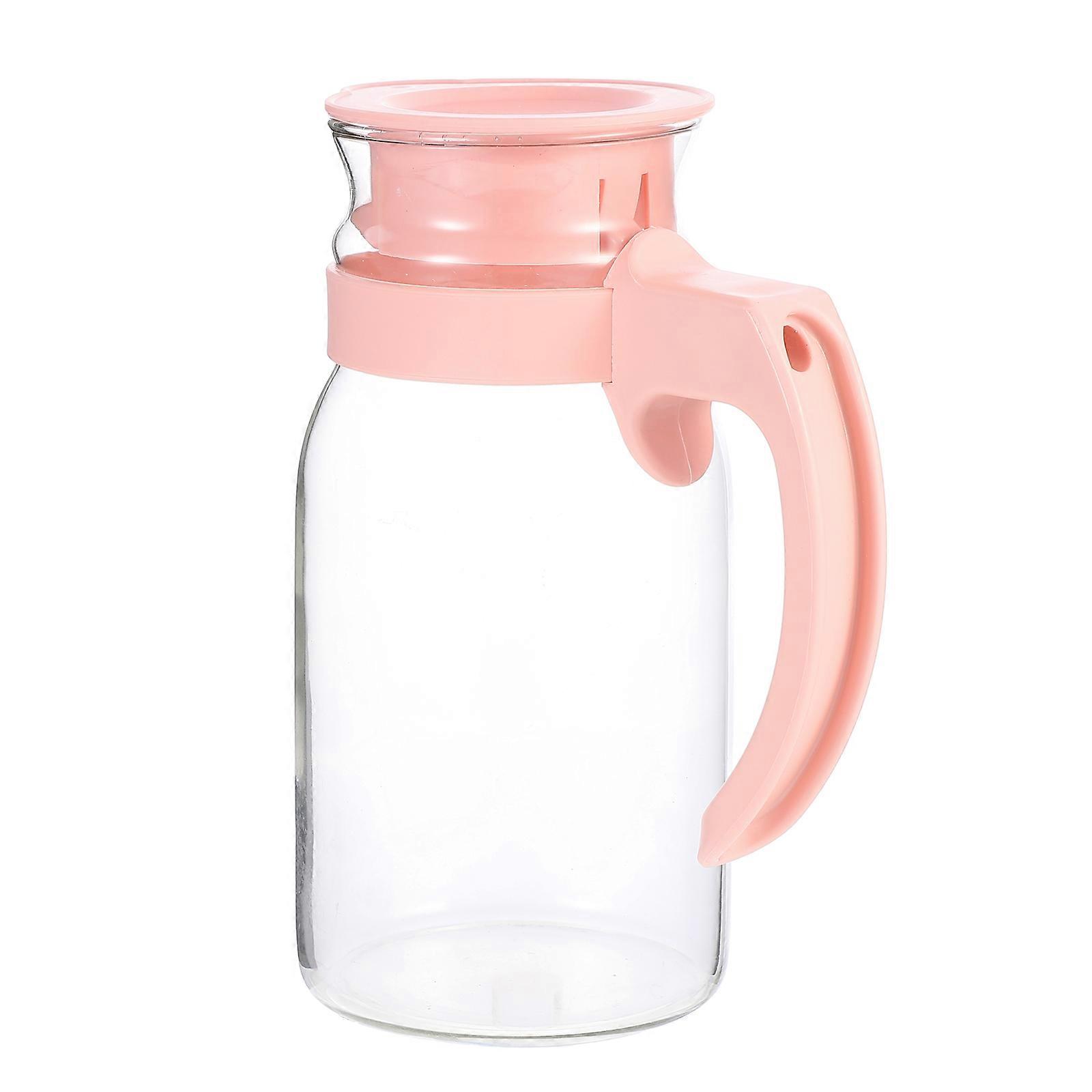 Reusable Water Bottle 1Set For Picnic Use 800Ml Pink Hot-Resistant With Elegant Appearance