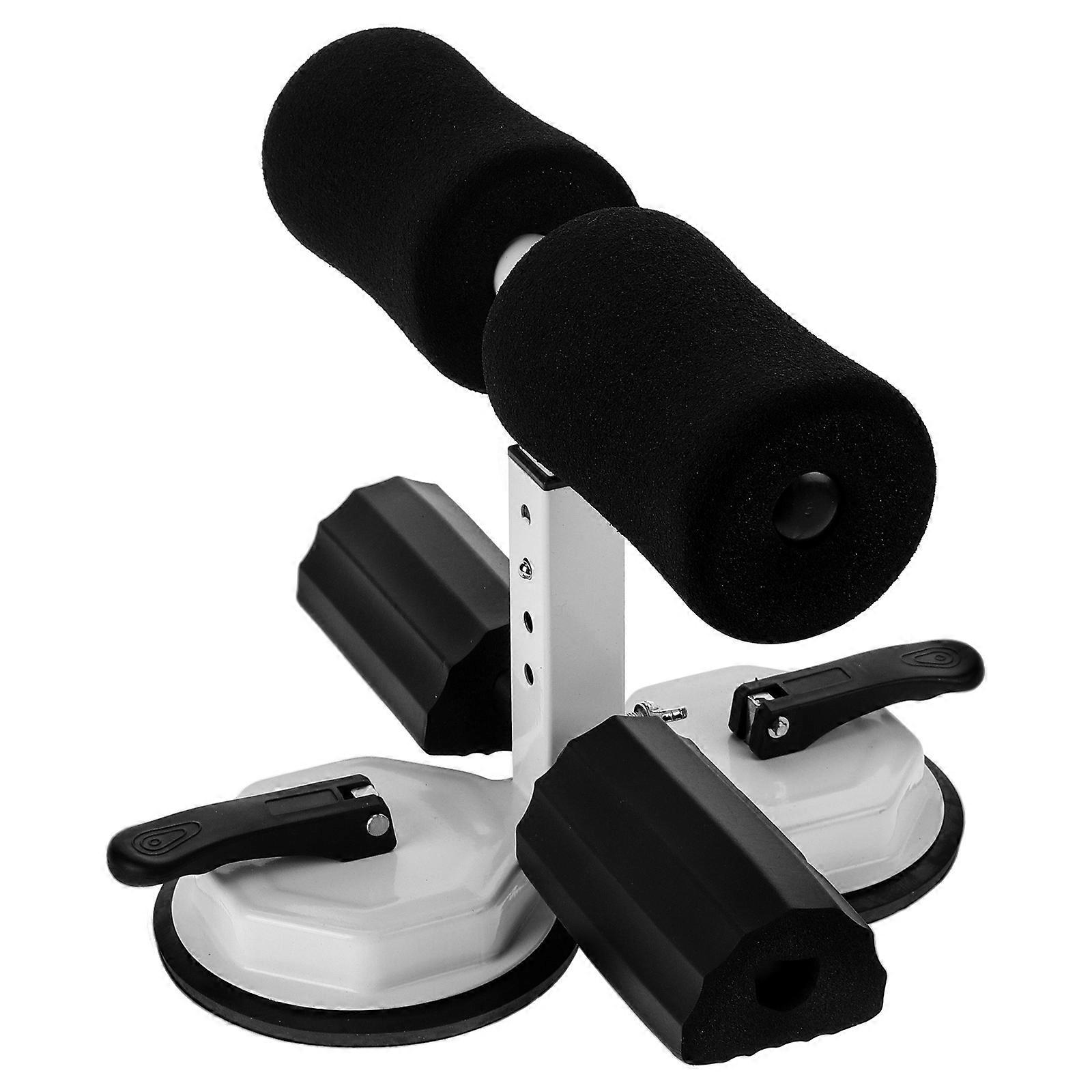 Ergonomic Sit Up Assistant with Double Suction Cups – Portable Resistance Fitness Tool for Home Gym Ab Training – Comfortable Exercise Equipment for
