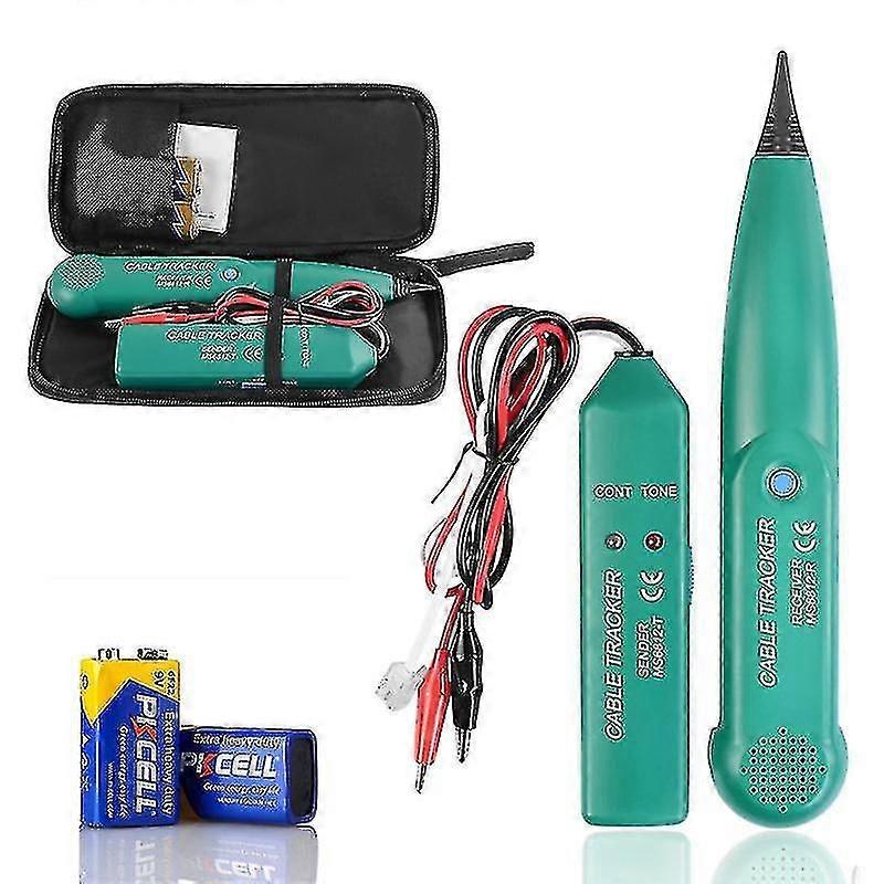 Ms6812 Cable Finder Tone Generator Probe Tracker Wire Network Tester - JXLGV