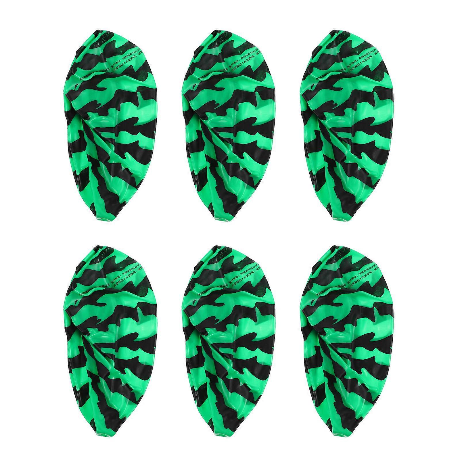 6Pcs Children Summer Plaything Pvc Pool Ball Kids Beach Balls Watermelon Shape Ball