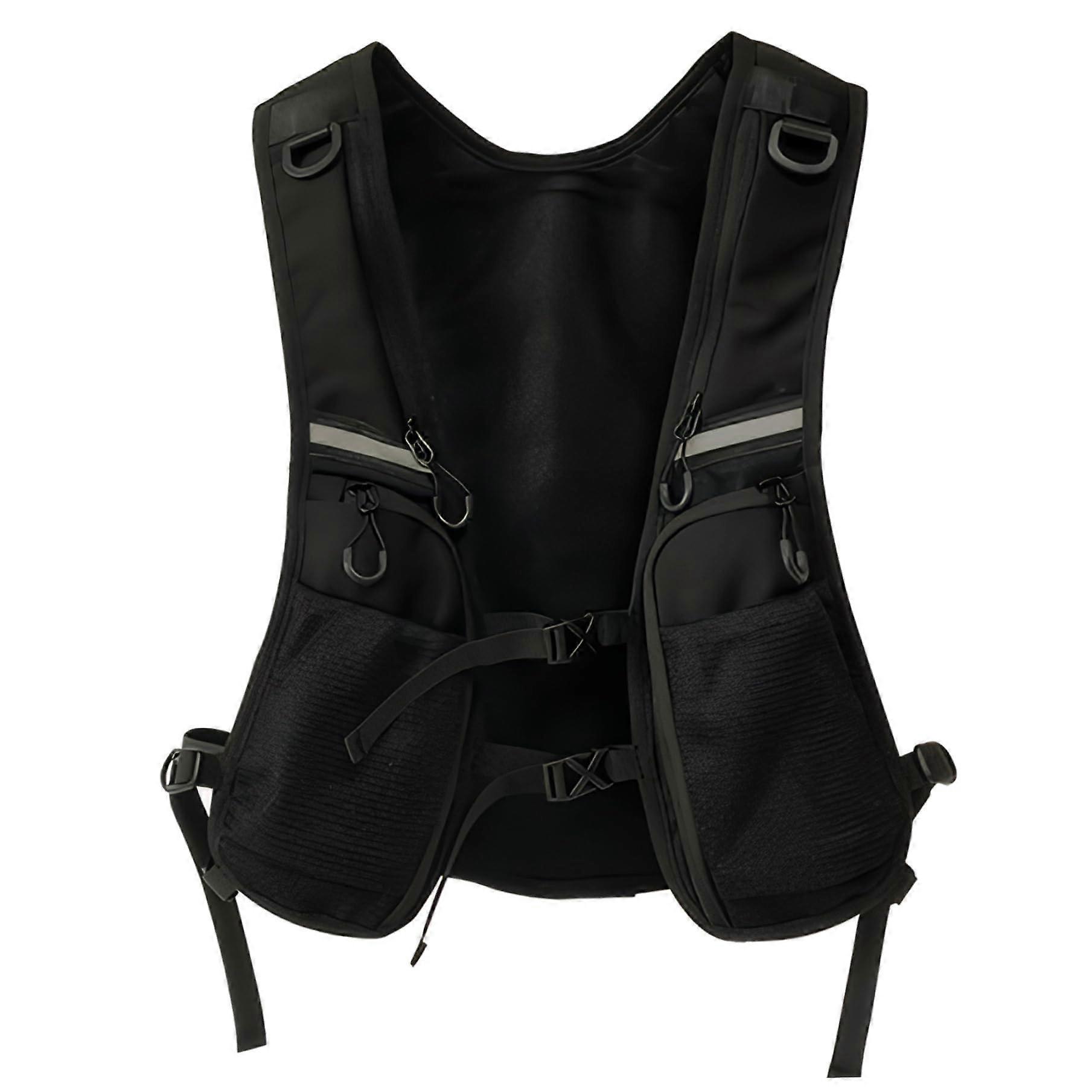 Running Backpack, Running Vest, Safe Reflective Backpack, Breathable Marathon Vest with Pockets Ref: 9757