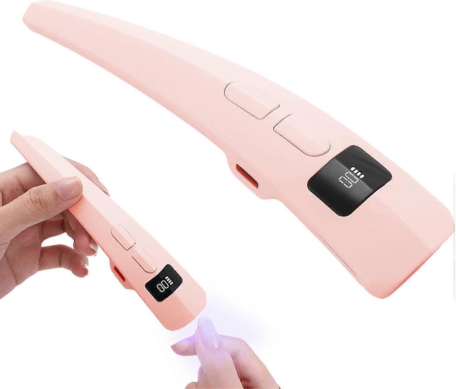 Universal UV Nail Lamp - Portable Flashlight with LCD Display