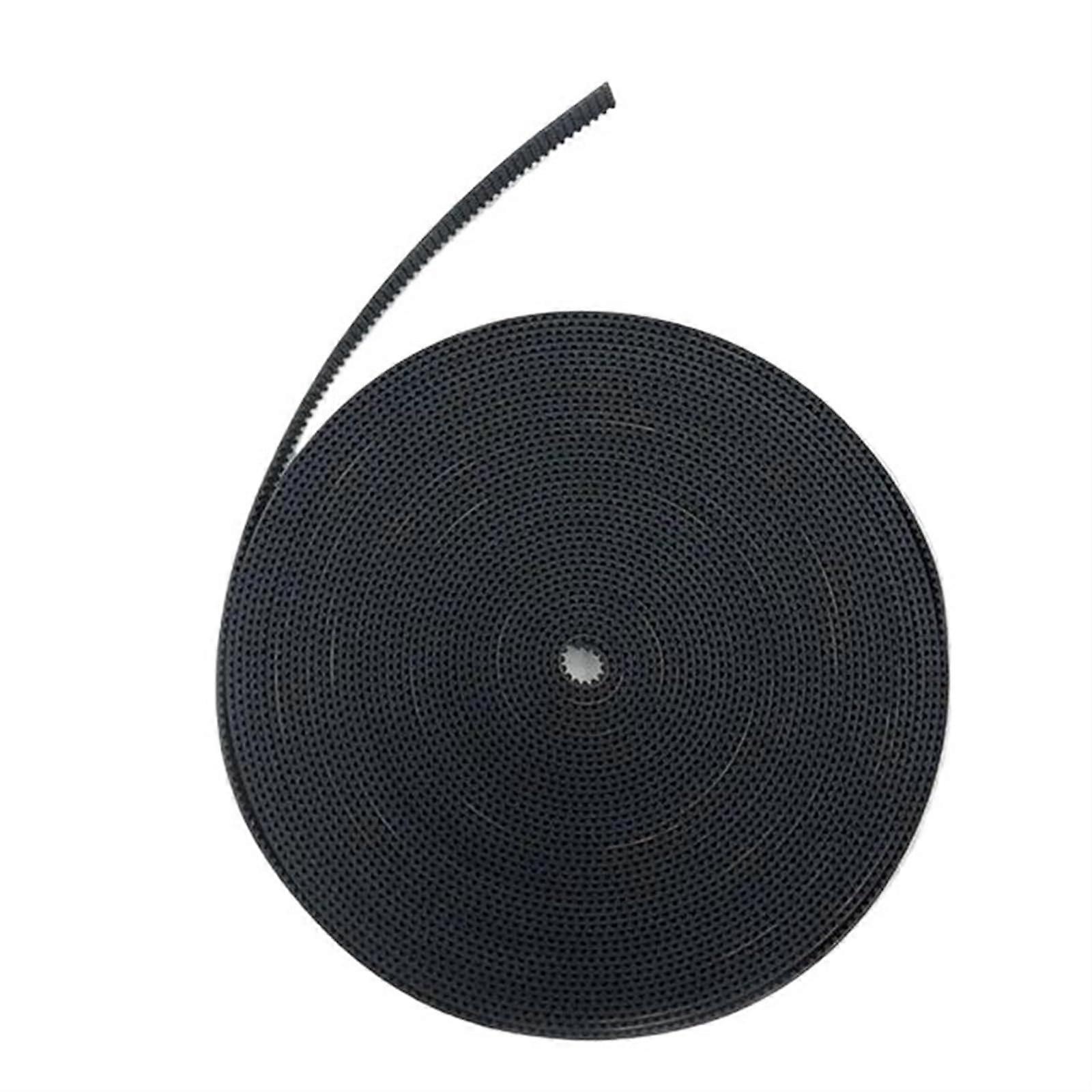 Pulley Belt Timing Belt GT2 Rubber 3D Printer Belt 5M Length 9mm Width Metric Fiberglass Trapezoid Open Ended