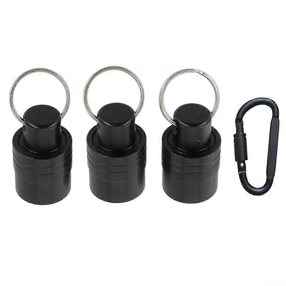 SDS Shank Drill Holder with Keychain, 3 Piece Set, Durable Storage Solution for Enhanced Organization