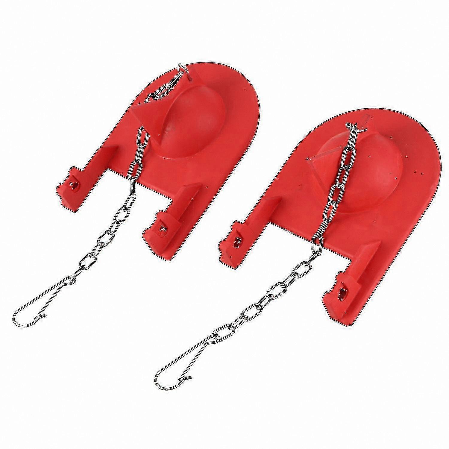 Toilet F Replacement Hinges - 2-Pack Universal Fit for Most Models