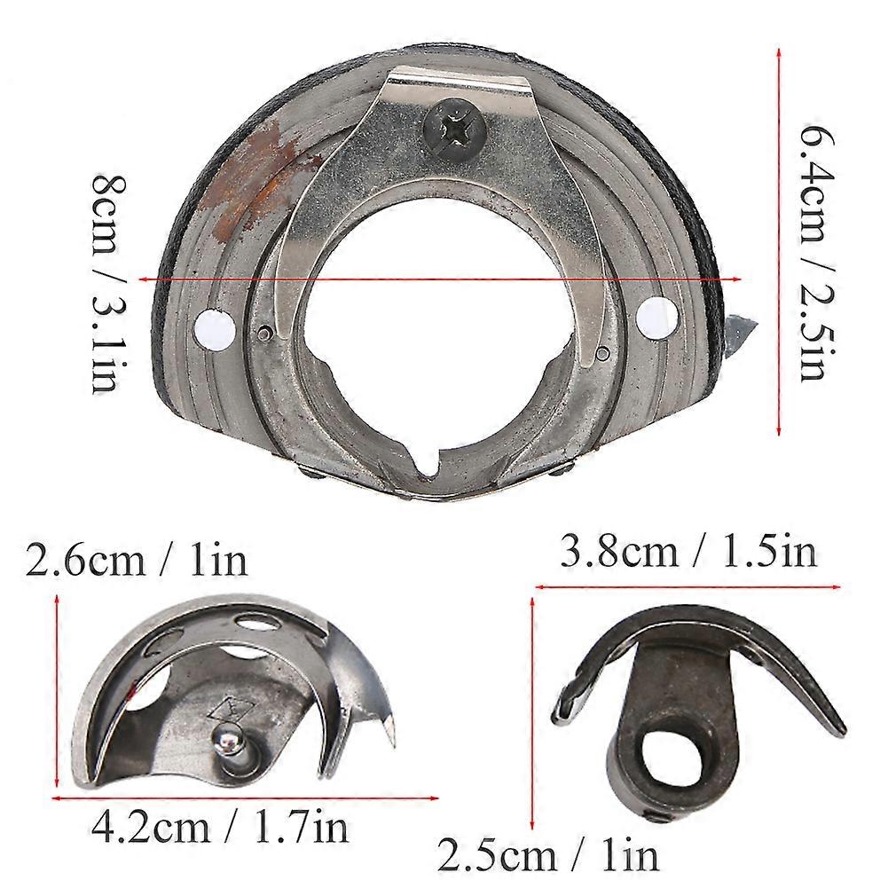 Metal Shuttle Race Hook Eyebrow Kit Accessories for Domestic Sewing Machine