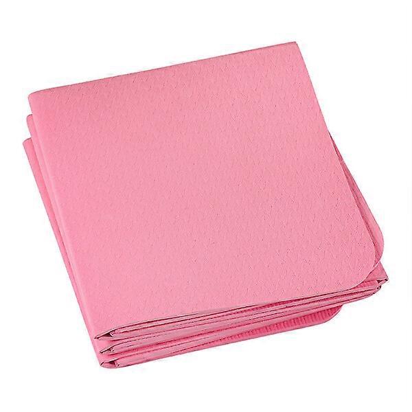 Yoga mat with foldable design, suitable for home use and travel