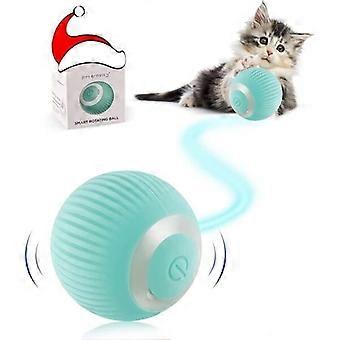 Interactive cat ball toy, USB rechargeable with lights, indoor intelligent automatic movement