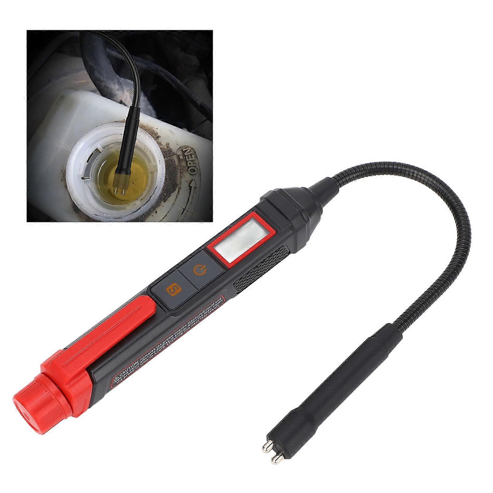 Brake Fluid Tester for DOT3 DOT4 DOT5.1, 0%-4% Range, ABS