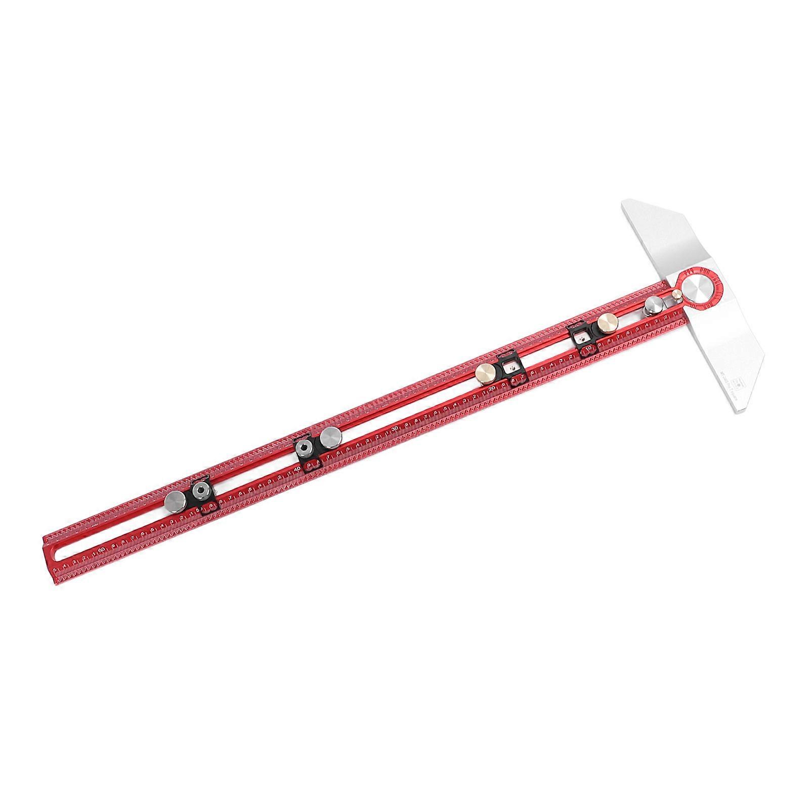 T Type Square Ruler 1445g Aluminium Alloy Right Angle Scribe