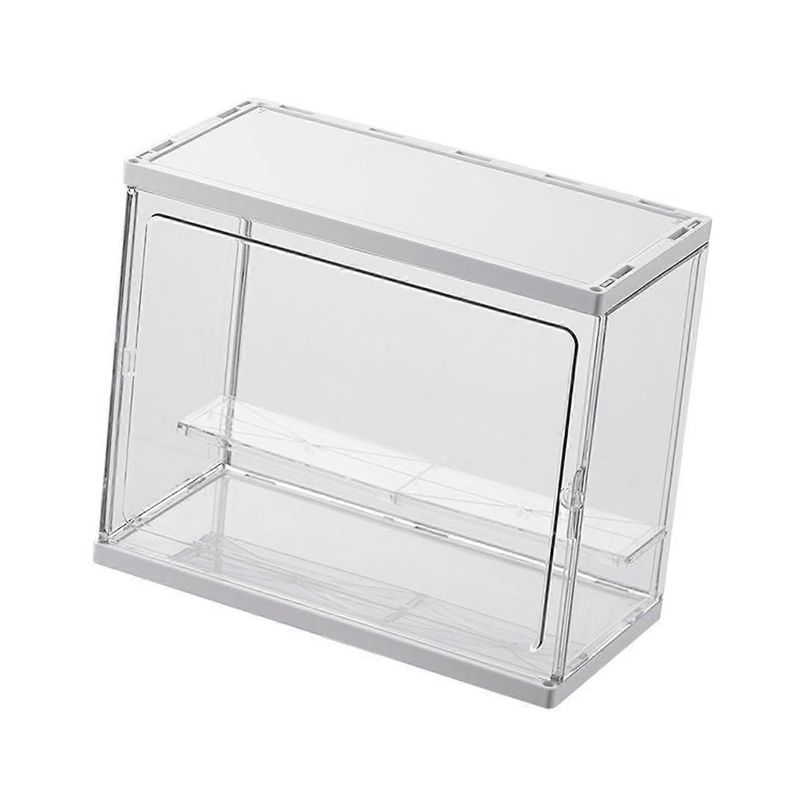 Large Capacity PET Perfume Storage Box Dustproof Organizer Bin