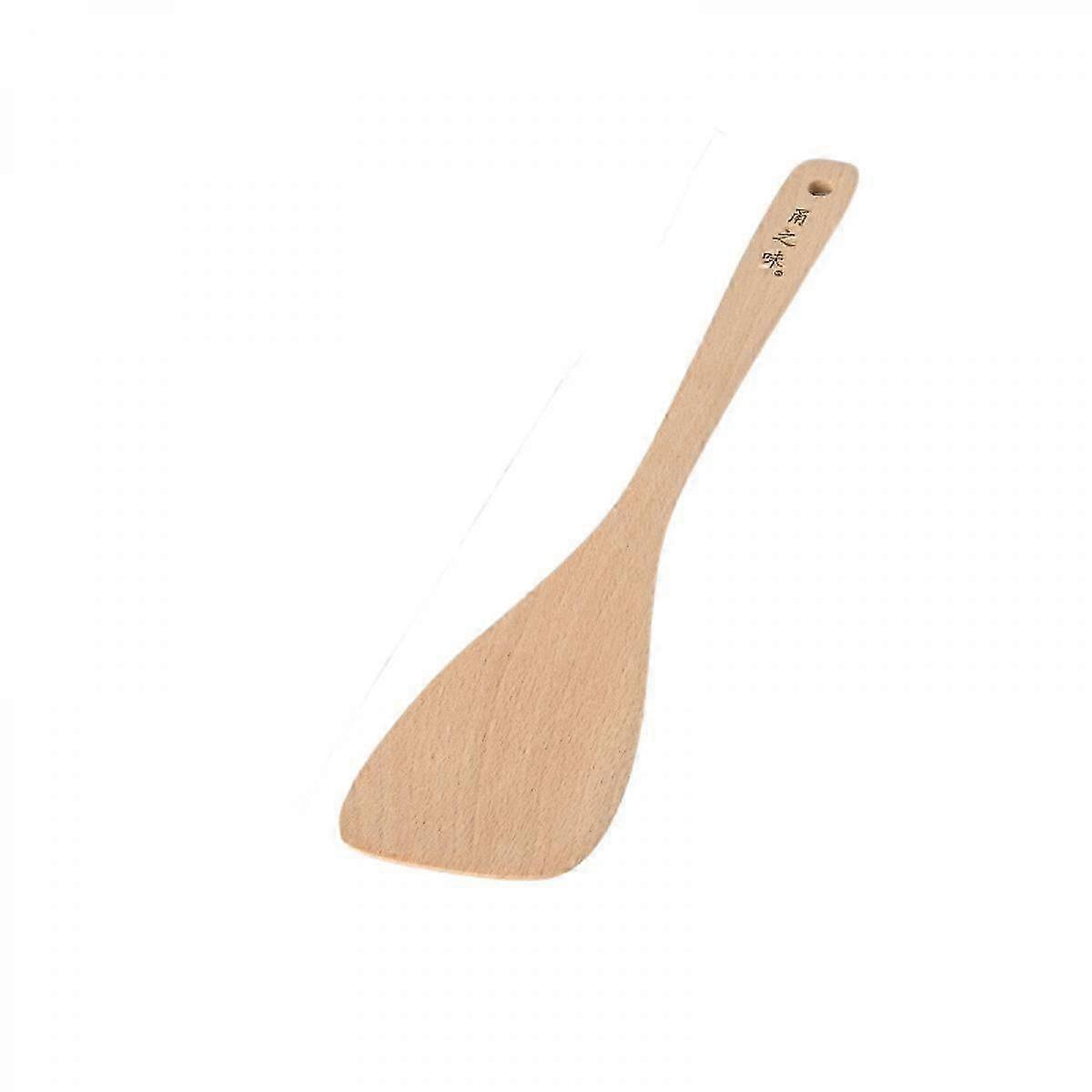 Wooden Spatulas, Kitchen Utensils, Cooking Utensil, 100% Healthy Utensils Eco-Friendly Wood Spatula for Non Stick Cookware