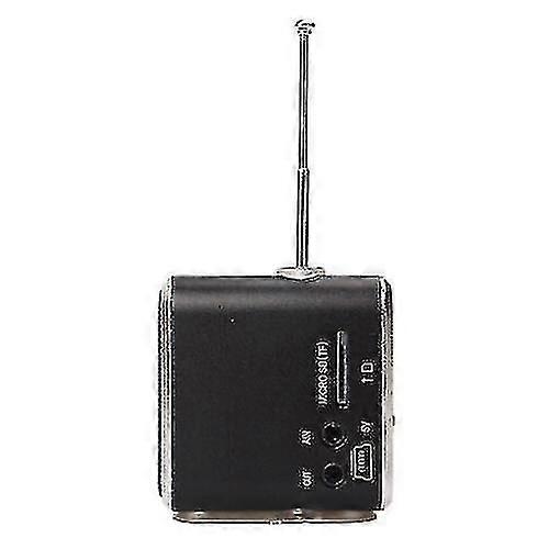 Bluetooth Small Speaker Stereo Speaker Rechargeable Portable Radio Player